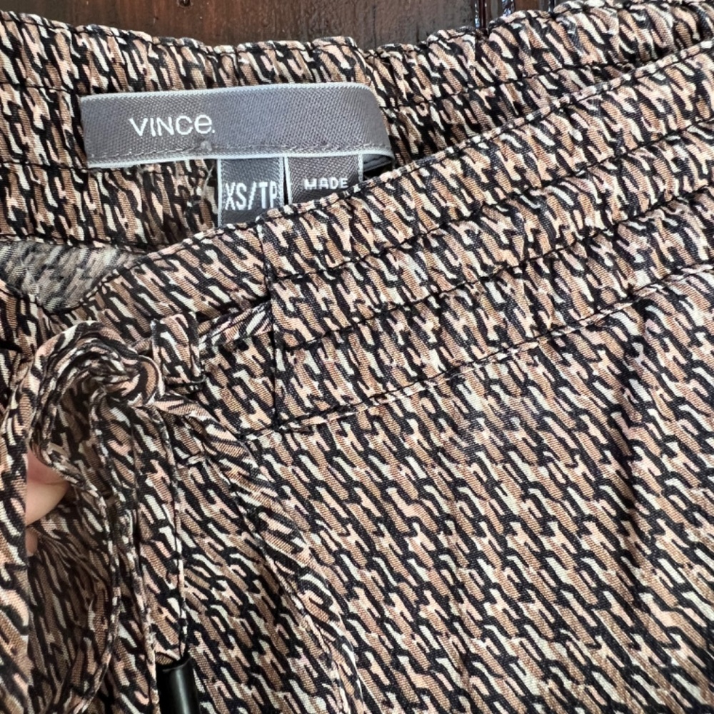 Vince pattern silk pants - Picture 2 of 3